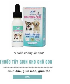 Thuốc tẩy giun cho chó con Bio Febpy Oral 20ml