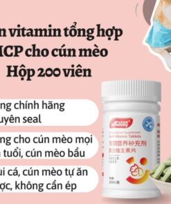 Viên vitamin tổng hợp MCP cho chó mèo hộp 200 viên