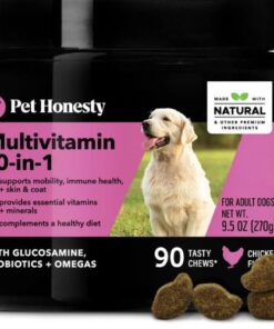 Viên Bổ Sung Vitamin Tổng Hợp Cho Chó Mèo Pet Honesty 10 in 1