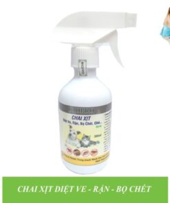 Chai xịt diệt sạch ve, rận, bọ chét cho Chó Mèo BioPro Chai 300ml