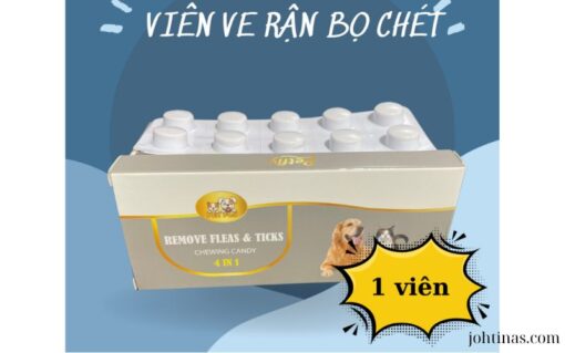 Viên ăn sạch ve rận chó mèo PetFly